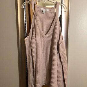 Forever 21 Cold-Shoulder Sweater